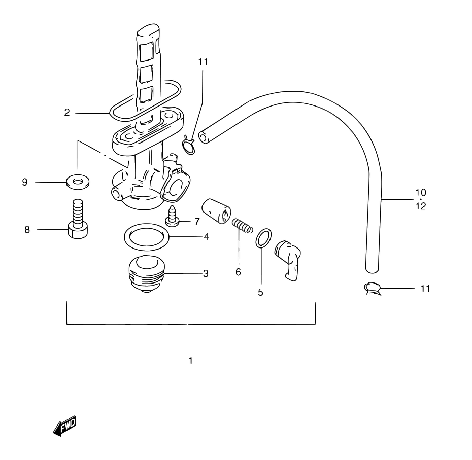 Robinet Dessence Pour Suzuki Tsts Ercv Esprit Suzuki La