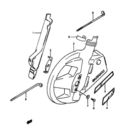 PROTECTIONS DE FOURCHE POUR SUZUKI DR DR650RS M DR650RSU M 1990