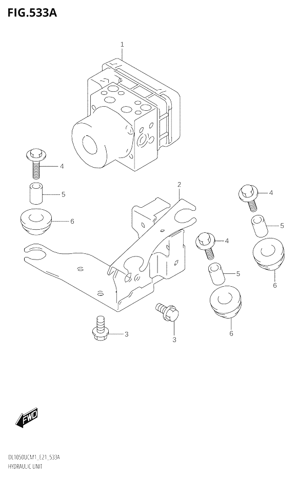 SYSTEME ABS POUR V-STROM 1050(DL1050UC M1) 2021