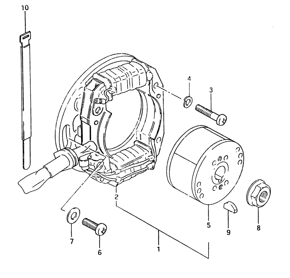 ALLUMAGE ROTOR STATOR POUR SUZUKI RM(RM500D) 1983