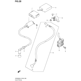 Partie Electrique Pour Suzuki Dr Dr Se L Esprit Suzuki Com La R F Rence Suzuki Moto