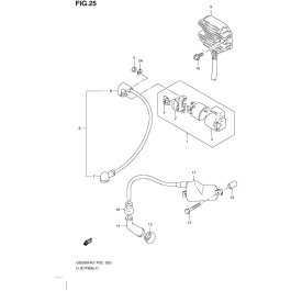 Partie Electrique Pour Gsf Gs Fh K Esprit Suzuki Com La R F Rence Suzuki Moto