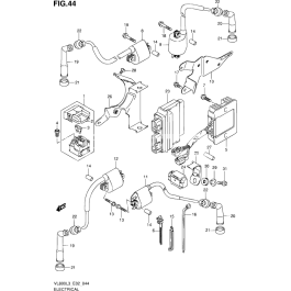 Partie Electrique Pour Suzuki Volusia Vl L Esprit Suzuki Com La R F Rence Suzuki Moto