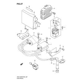 Partie Electrique Pour Gsx Gsx K Esprit Suzuki Com La R F Rence Suzuki Moto